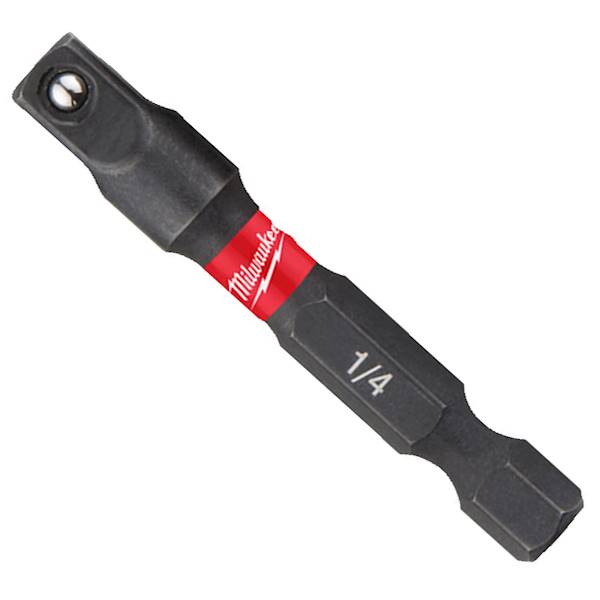 Adapter 1/4" HEX na 1/4" Kwadrat 50mm Milwuakee - 4932471826