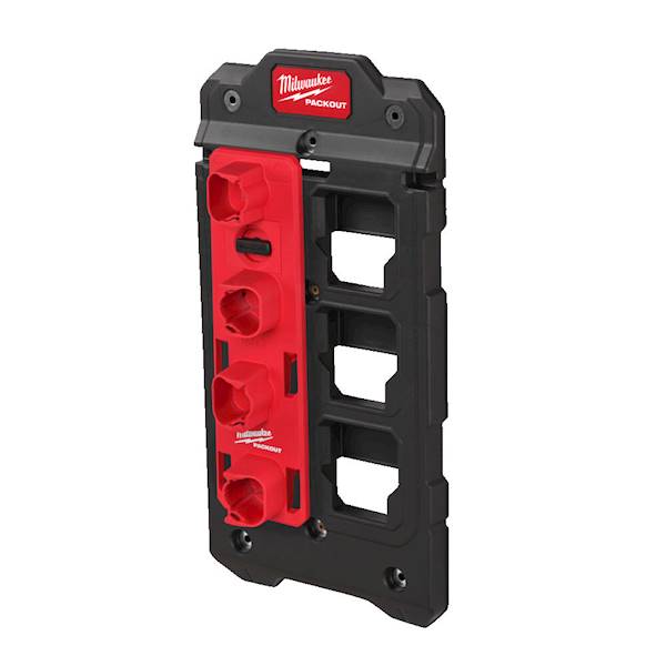 Uchwyt organizer na akumulatory M12 PACKOUT Milwaukee   4932480708