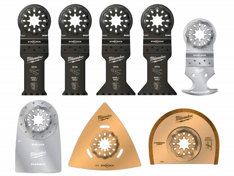 Zestaw brzeszczotów Multinarzędzie 8szt Milwaukee - 48906088