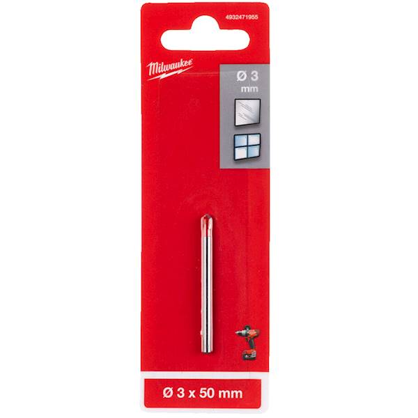 Wiertło do szkła i ceramiki Milwaukee 3mm - 4932471955