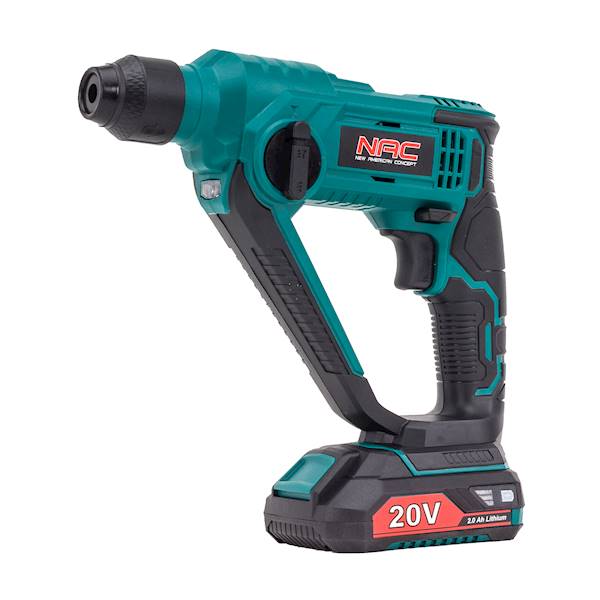 MŁOTOWIERTARKA NAC SDS PLUS 1,1J 20V HE-SDS-LI-20V