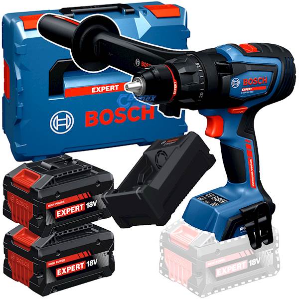 WIERTARKO WKRĘTARKA bezszczotkowy 150Nm BOSCH EXPERT EXSR18V-150 2*8AH 06019R2201