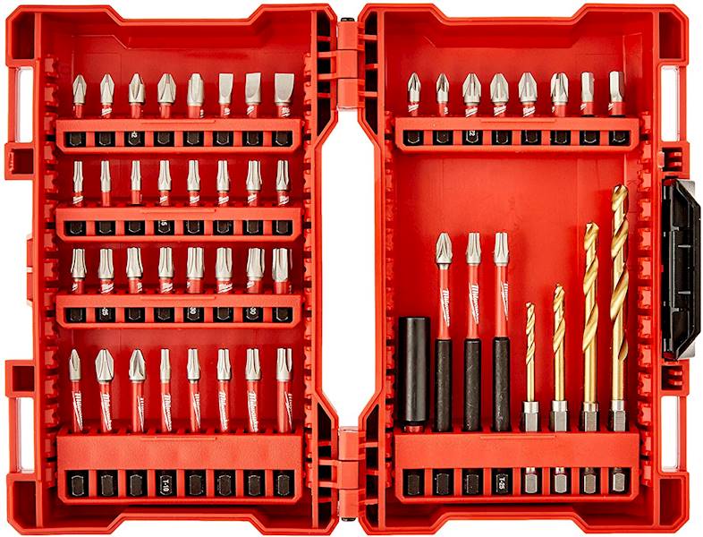 Zestaw bitów 48szt. SHOCKWAVE Milwaukee 4932430906 Udarowe !
