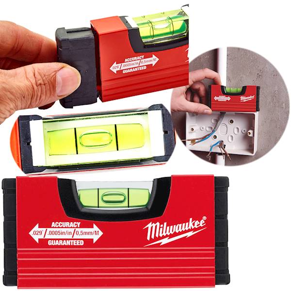 Poziomica poziomnica MINI BOX 10cm ALU Milwaukee - 4932459100