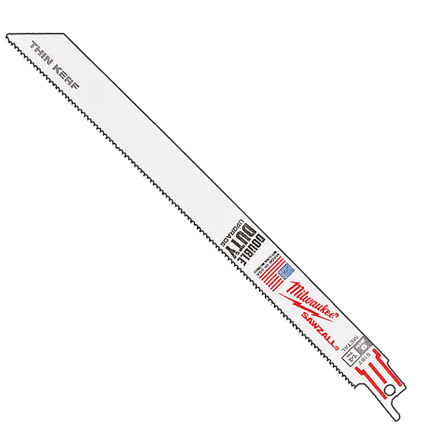 5x Brzeszczot stal 230mm 14TPI Milwaukee THINKERF - 48005187