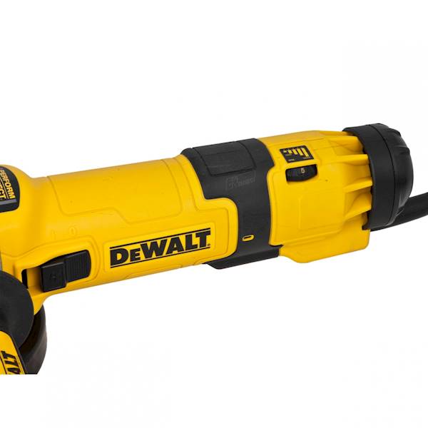 SZLIFIERKA KĄTOWA DeWalt 125mm 1500W Reg. Obr	 DWE4257-QS