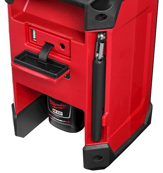 Radio budowlane Bluetooth AC/DC ładowarka Milwaukee M12RCDAB+-0 - 4933472114