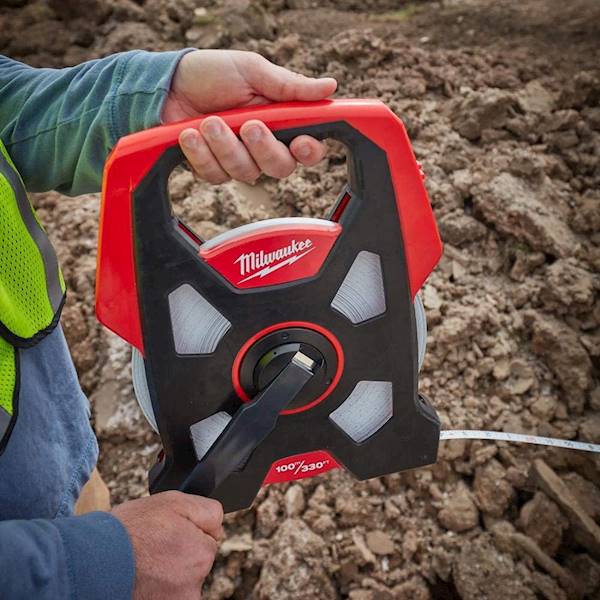 Taśma miernicza miara stalowa 100M Milwaukee - 48225211