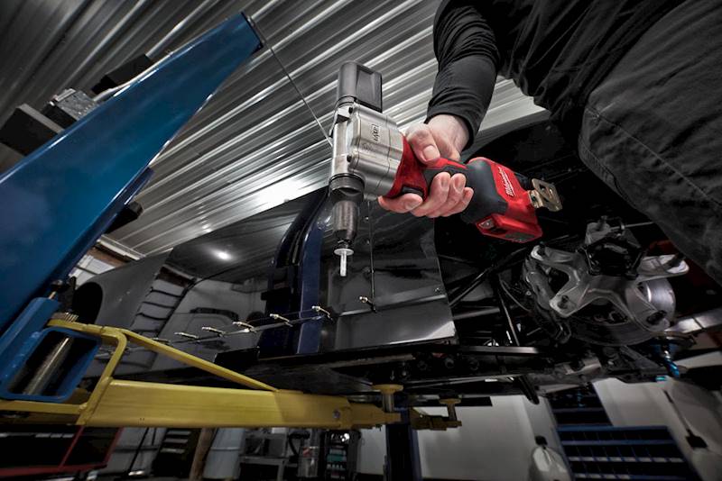 Nitownica akumulatorowa 2,4-4,8 Milwaukee M12BPRT-0 - 4933464404