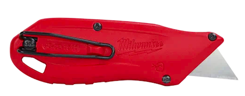 Kompaktowy nóż nożyk wysuwany tapeciak Milwaukee - 4932478561