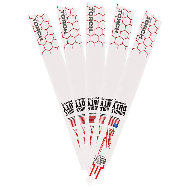 5x brzeszczot TORCH do metalu 230mm 18TPI Milwaukee - 48005788