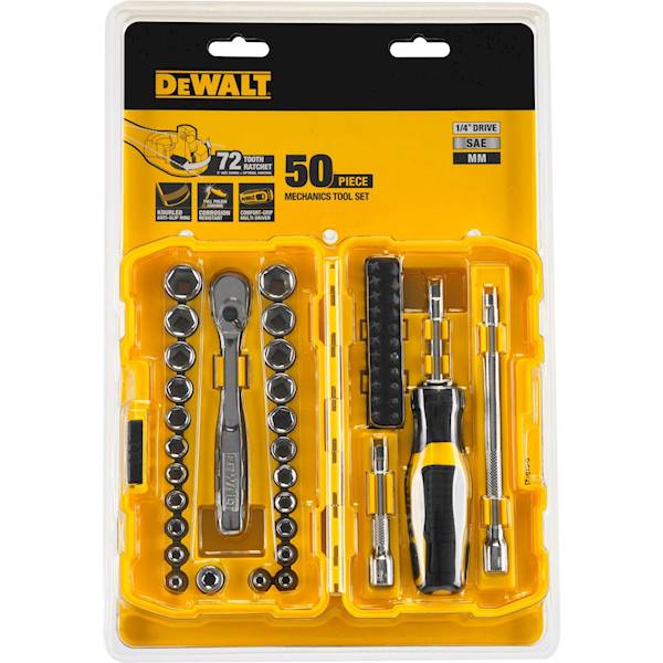 Zestaw nasadek bitów 1/4" 50szt DeWalt   DWMT81610-0