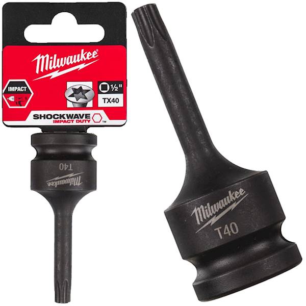 Nasadka udarowa TORX 1/2 Milwaukee T40   4932478060