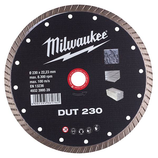 Tarcza diamentowa DUT 230mm  beton cegły Milwaukee   4932399529