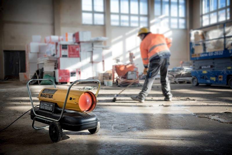 NAGRZEWNICA OLEJOWA MASTER B150 CED   44kW Gniazdo termostatu