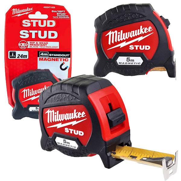 Miara zwijana magnetyczna 5M Milwaukee STUD 4932471626