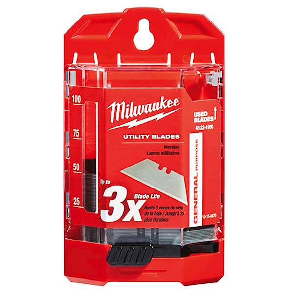 Ostrza zapasowe trapezowe 62mm Milwaukee 50szt - 48221950