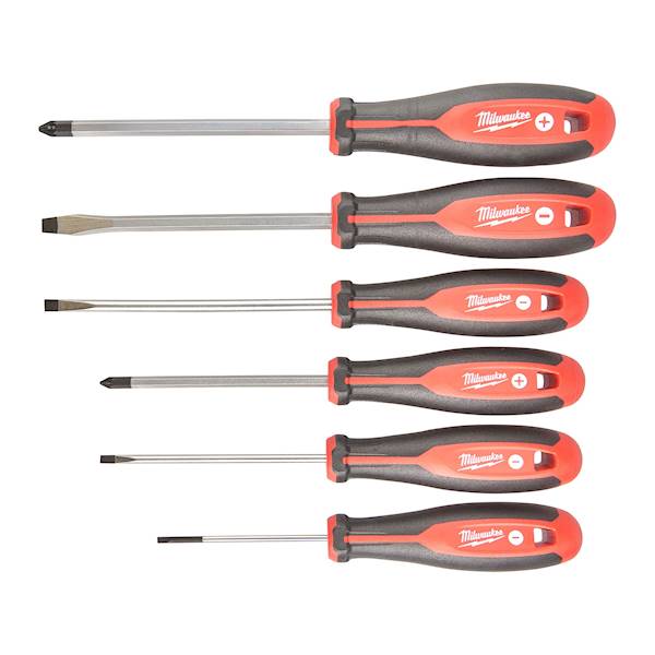 Wkrętaki zestaw 6szt. PZ Płaskie Milwaukee - 4932471806