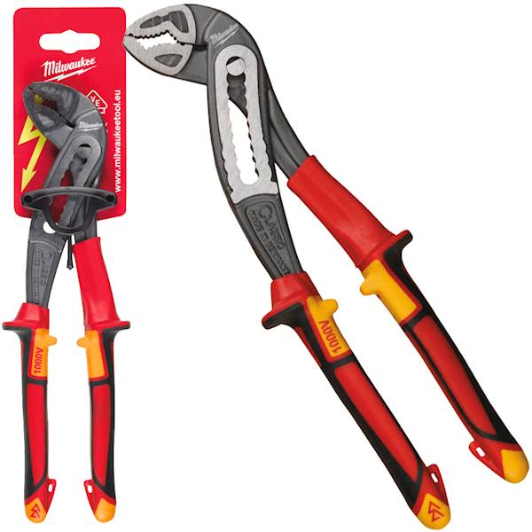 Szczypce nastawne - żabka dla elektryków VDE Milwaukee - 4932464574