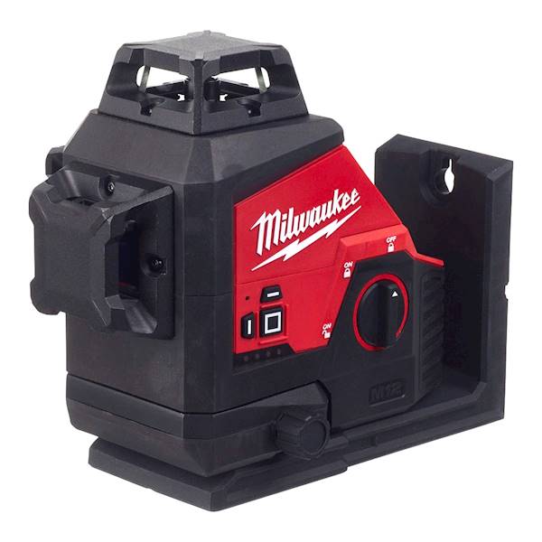 Laser krzyżowy 3 płaszczyznowy 360° M12 3PL-0C ZIELONY - 4933478103