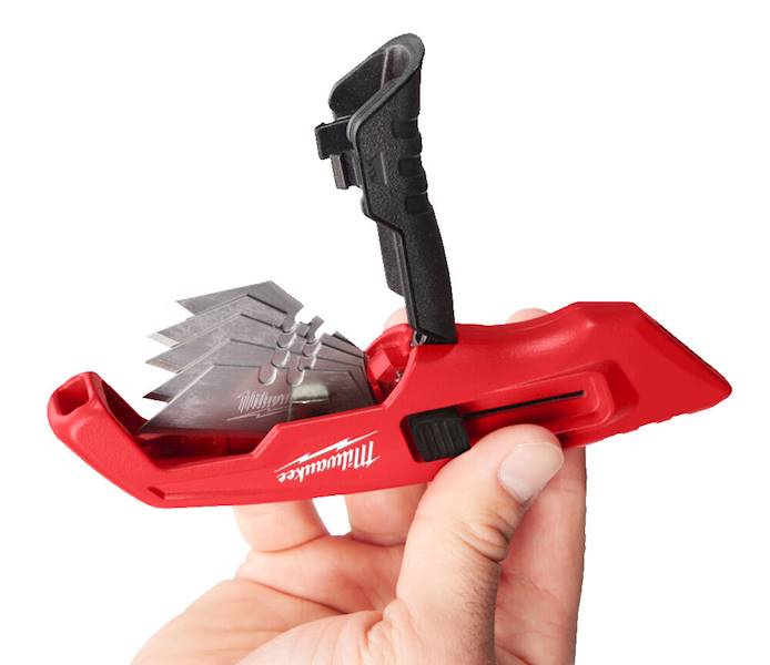 Nóż nożyk z trapezowym ostrzem - magazynek  Milwaukee - 4932492378