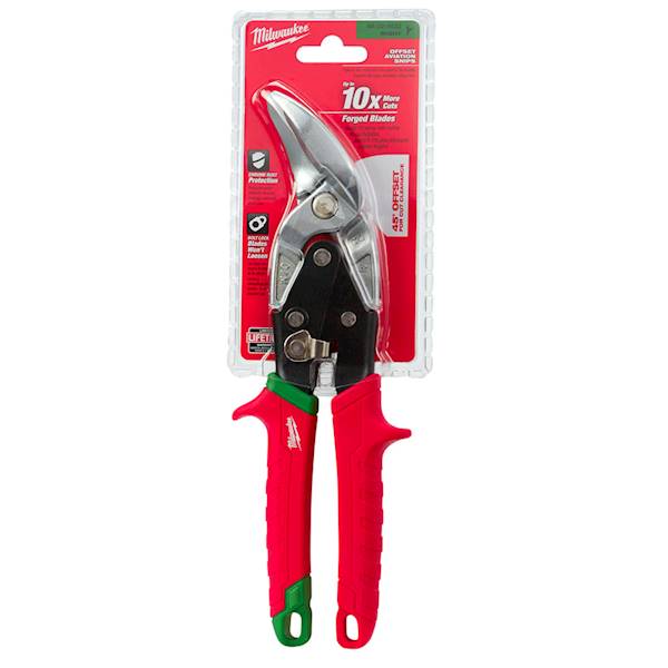 Nożyce do cięcia blachy prawe odgięte Milwaukee - 48224522