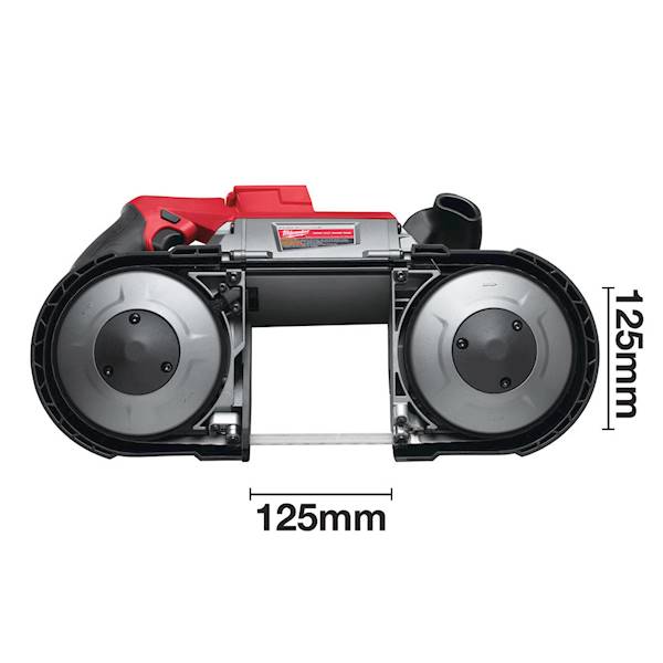 Piła taśmowa Milwaukee 125x125mm M18CBS125-0   4933447150