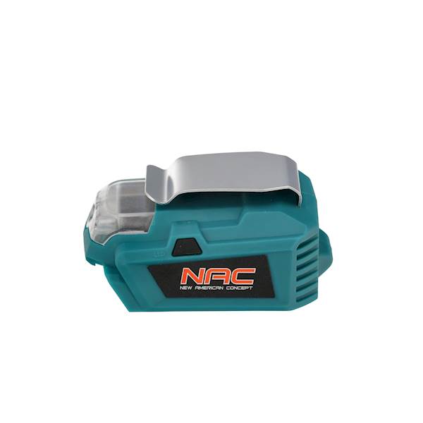 ADAPTER ŁADOWARKA USB 1,5A - lampka LED 30lumen 20V NAC CH-LI-20V