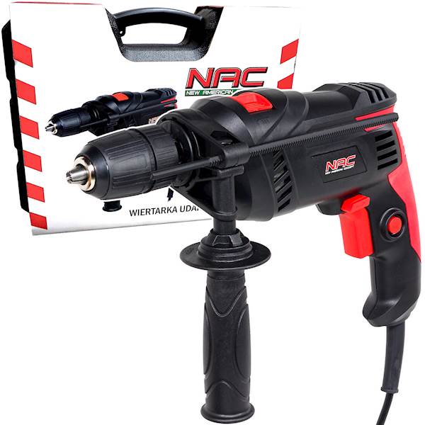 Wiertarka udarowa 800W NAC IDE80-B-PT