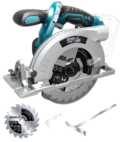 Piła Pilarka Tarczowa DEDRA DED7064 SAS+ALL 165mm