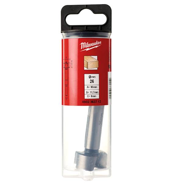 Wiertło puszkowe sednik frez 26/90mm Milwaukee - 4932363712