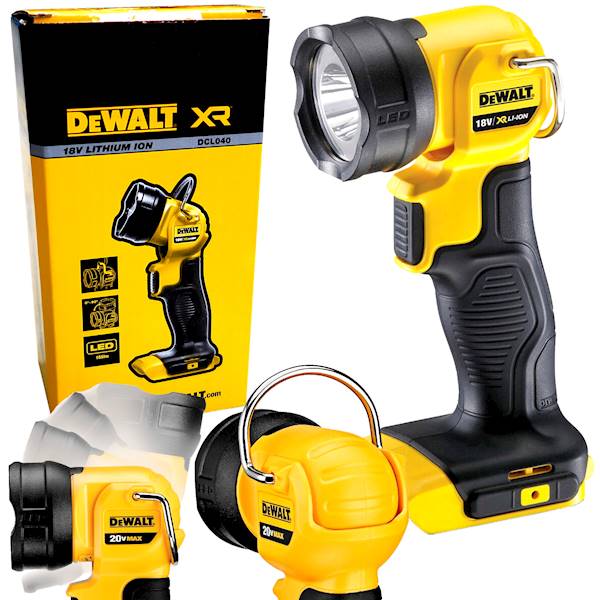 Lampa latarka warsztatowa LED 18V DeWalt DCL040-XJ
