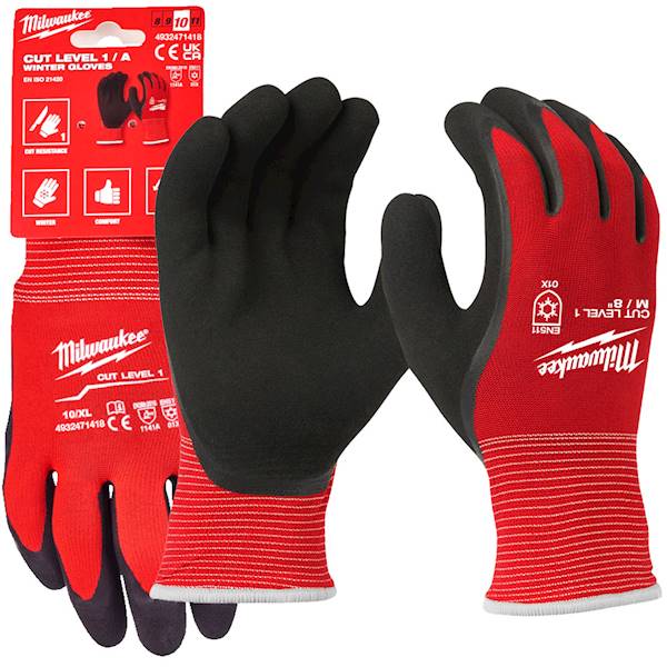 Rękawice zimowe CUT LEVEL 1/A Milwaukee 11/XXL - 4932471346