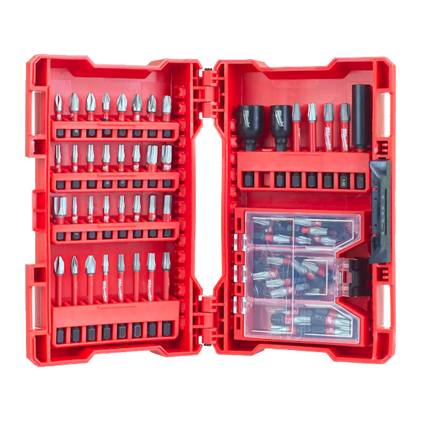 Zestaw bitów 75szt. Kasetka Milwaukee SHOCKWAVE 4932471588 Udarowe !