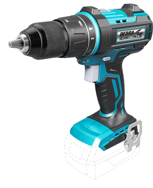 Wiertarko wkrętarka DEDRA DED7142 SAS+ALL 50Nm UD.