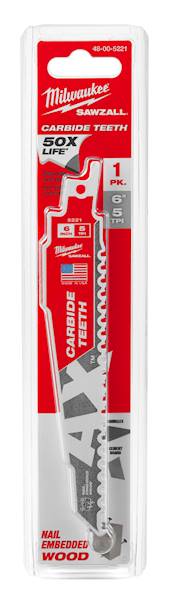 Brzeszczot - drewno z gwoździami 15cm Milwaukee AX - 48005221