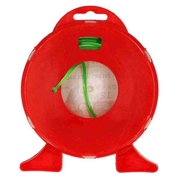 Żyłka tnąca do kos podkaszarek NAC GWIAZDKA 2,4mm 12m ZIELONA