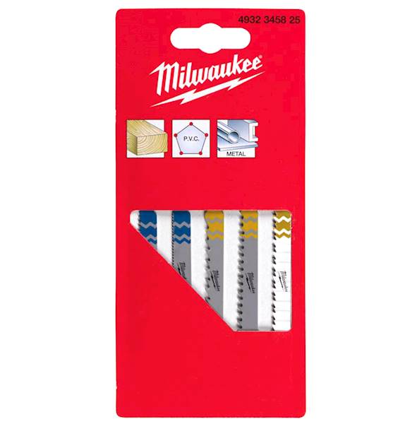 Brzeszczoty do wyrzynarek T Metal Drewno Milwaukee - 4932345825