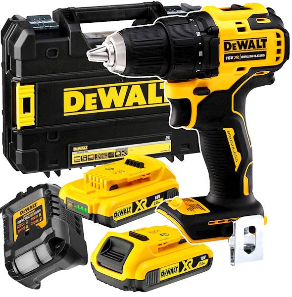 WIERTARKO-WKRĘTARKA DeWalt DCD708D2T-QW 18V 2x 2Ah