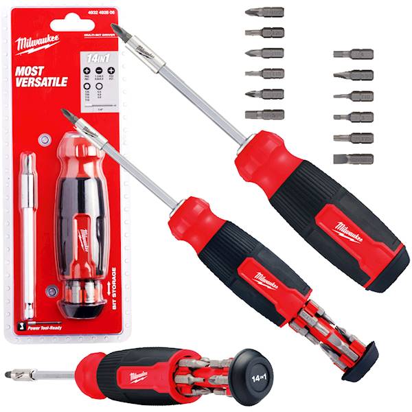 Śrubokręt wkrętak 14W1 Milwaukee - 4932492806