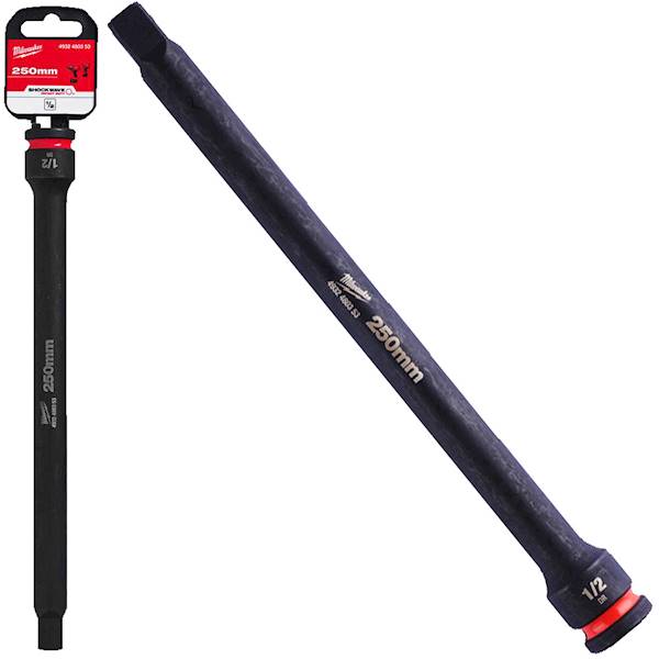 Przedłużka do nasadek udarowa 1/2 Milwaukee 250mm   4932480353