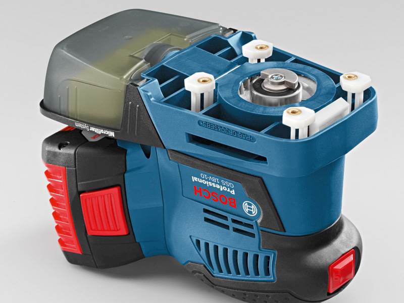 SZLIFIERKA OSCYLACYJNA GSS 18V-10 BOSCH 2X5,0 LI