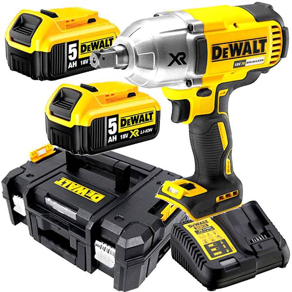ZAKRĘTARKA UDAROWA DeWALT DCF899P2 18V 2x5Ah Kufer