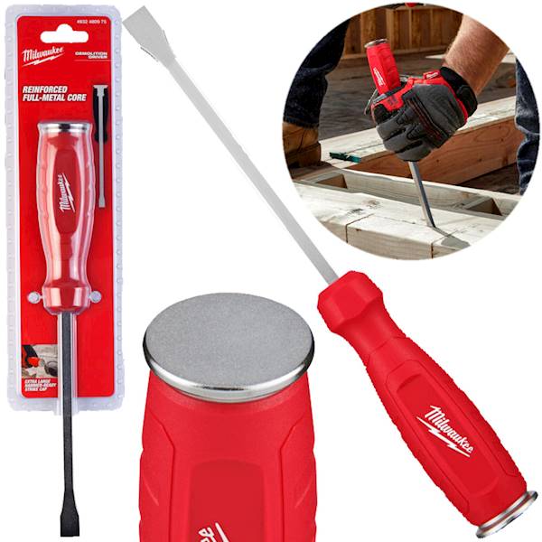 Wkrętak płaski do pobijania pobijak 14mm Milwaukee - 4932480975