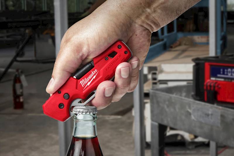 Nóż nożyk składany 5W1 wkrętak otwieracz Milwaukee - 4932492454