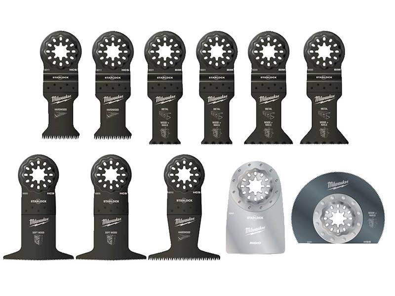 Zestaw brzeszczotów Multinarzędzie 11szt Milwaukee - 48906090