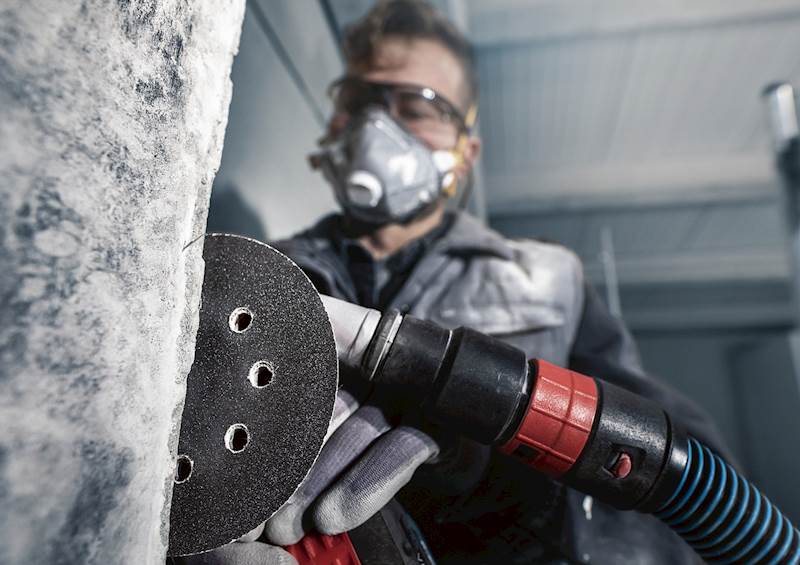 Papier ścierny krążek do szlifierki  D125 / GR180 BS 5SZ  BOSCH 2608605118