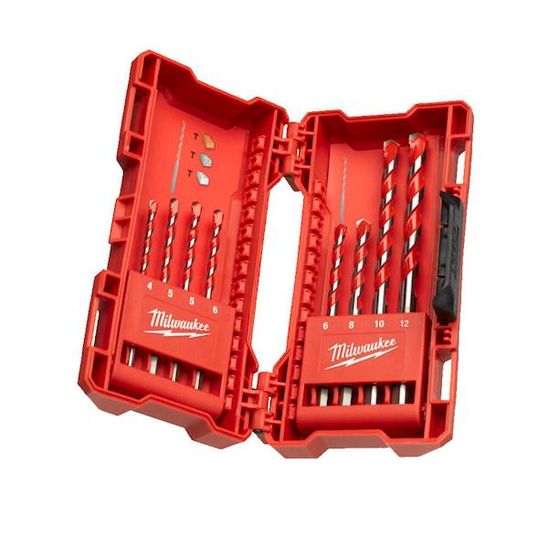 Zestaw wierteł do betonu PREMIUM Milwaukee 8 szt - 4932471192