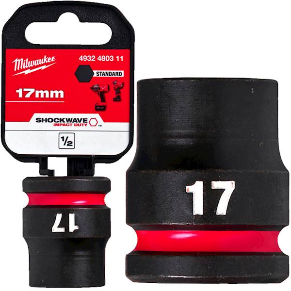 Nasadka udarowa sześciokątna 1/2 Milwaukee 17mm   4932480311