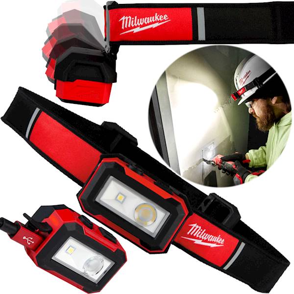 Lampa lampka czołowa czołówka Milwaukee IR HL450   4933478587